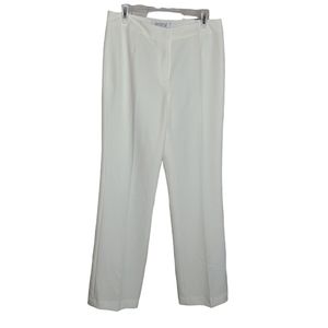 Kasper Kate Classic Fit Straight Leg Lined Dress Pants Vanilla Ice Color